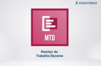 Arte gráfica com o texto: Monitor do Trabalho Descente